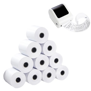 Rollo de Papel Térmico para Punto de Venta, Diseño de Fabricante, Colorido, 80x80mm 57x38mm, Papel Térmico para Impresora de Punto de Venta - Product Image 1