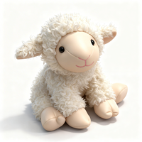 Cadeaux de Noël en gros sur le thème des animaux du zoo : Porc, Lion, Vache, Ours, Cheval en peluche