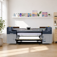 Printer Sabuk Jaring UV 1906-UV untuk Studio Desain Kreatif, Seni Kanvas, Casing Ponsel, Gantungan Kunci, Coaster, Pembuatan Hadiah Kustom