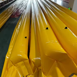 Shoreline ve Dock koruması için özelleştirilebilir turuncu PVC petrol sızıntısı çevreleme bomu deniz kirliliği bariyeri, ağır hizmet - Product Image 5