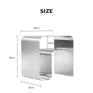 Mesa de Centro de Metal de Moda para Interiores, para Sala de Estar, Dormitorio, Decoración de Hotel, Muebles, Artículos Generales para el Hogar - Product Image 4