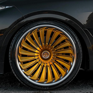 Jantes forgées 2 pièces de 18, 19, 20, 21, 22, 24 et 26 pouces pour Ferrari SF90, F8, Roma, 812, 296, 488, <span class=keywords><strong>FF</strong></span>, 458, GTC4, 575M, F430, F40, 360, F360, LUX04 - Product Image 3