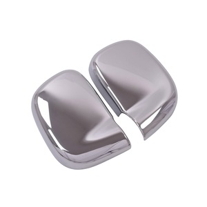 Cubiertas Decorativas para Espejos Retrovisores Laterales, Cromadas y Pulimentadas, de ABS, Compatibles con Ram 1500 2500 3500 Pickup Liberty 02-08 - Product Image 1