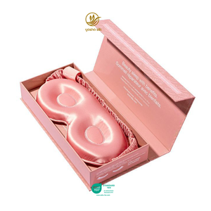 100% Pure Mulberry Silk Eyemask 3D Counter No Press Silk Sleep Mask 6A Grade Fiber Avec OEKO-TEX Silk Eyemask - Product Image 2