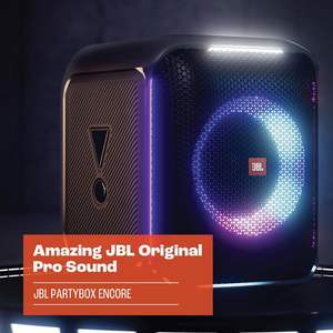Altavoz Bluetooth <span class=keywords><strong>JBL</strong></span> PartyBox Encore <span class=keywords><strong>Essential</strong></span> Music Warrior Singing Edition Original con Micrófono - Portátil - Product Image 3