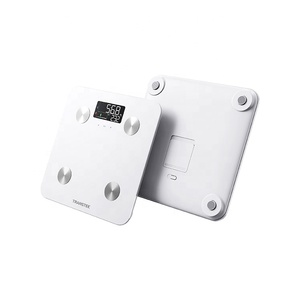 블루투스 전자 휴대용 가정용 저울 디지털 유리 체지방 스케일 배터리 전원 욕실 인증 <span class=keywords><strong>TRANSTEK</strong></span> RoHS - Product Image 4