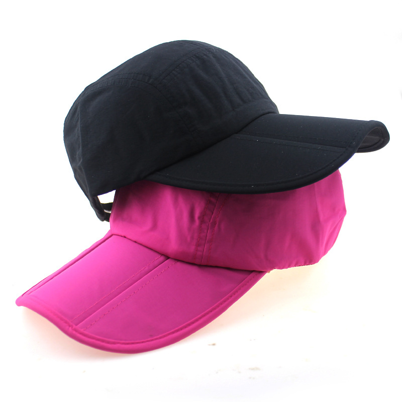 Quick Dry Running Hat - Foldable 5 Panel UPF50+ Sun Hat