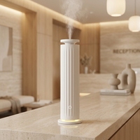 Diffuseur d'arômes électrique sans eau pour hôtel de luxe, télécommande, 120 ml, lumière LED nocturne, machine à parfum commerciale