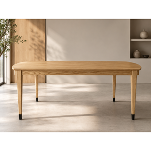 โต๊ะอาหารทันสมัย 2200 x 1065 x 760 มม. เฟอร์นิเจอร์ไม้สำหรับบ้าน - Product Image 1