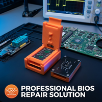 Sonda BIOS 3 en 1 para Lectura y Escritura, Socket WSON8 8X6mm 6X5mm T2, Programador de ROM de Plástico para Reparación de Laptops