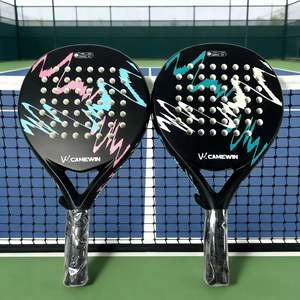 Gran Descuento, Raqueta <span class=keywords><strong>de</strong></span> Pádel <span class=keywords><strong>de</strong></span> Carbono 50 para Principiantes con Bolsa, Ligera, Absorción <span class=keywords><strong>de</strong></span> Impactos, en Stock, Envío Rápido, Precio Bajo con EVA - Product Image 1