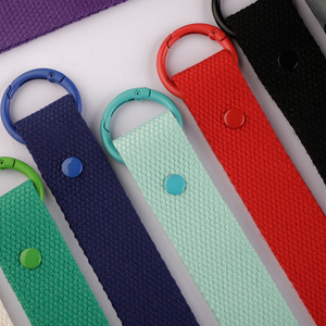 DWDP DIY <span class=keywords><strong>Bag</strong></span> Bagagem Lanyard Tag DIY Keychain Keyring Lavagem Etiqueta de lona Tecido Strap Charme Coreano Personalizado Pequeno Ferro em <span class=keywords><strong>Patches</strong></span> - Product Image 5