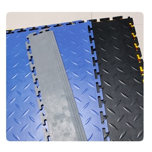 Pvc Garage Floor <b>Tiles</b> Heavy Duty Interlocking /removable <b>Plastic</b> Warehouse Floor Mats - Product Image 2