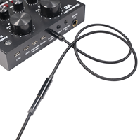 Câble d'extension audio auxiliaire 3,5 mm mâle-femelle tressé en nylon pour iPhone, iPad, smartphones, tablettes, lecteurs multimédias