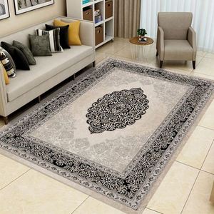 Custom Sizes Non-Slip PET Friendly <b>Machine</b> Made Polyester Cut Pile for Home Travel Use Modern Floral Pattern Living Room Carpet - Product Image 6