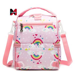 Vente en gros Sac à <span class=keywords><strong>lunch</strong></span> scolaire de grande capacité Sac à <span class=keywords><strong>lunch</strong></span> glacière pour enfants avec bretelles - Product Image 3