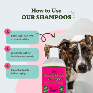 Natural Dog Company Luxury Oatmeal Dog Shampoo-Alivio de la <span class=keywords><strong>caspa</strong></span> y La lamer para pieles sensibles y cachorros 200mL - Product Image 3