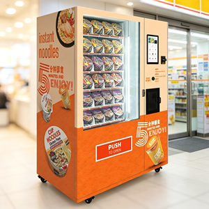 Distributeur automatique de nouilles instantanées commercial chinois avec écran de 15,6 pouces, distributeur de nouilles instantanées en gobelet - Product Image 1
