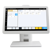 Printer termal kasir Android semua dalam satu, mesin Printer POS nirkabel layar sentuh Desktop sistem Pos murah