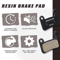 25 paires de plaquettes de frein à disque en céramique BUCKLOS, plaquettes de frein hydrauliques pour vélo, plaquettes de frein en résine/semi-métalliques pour A01S M06 M07 M07S