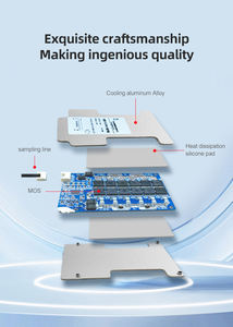 Placa <span class=keywords><strong>PCB</strong></span> BMS Solar de Iones de Litio de 48V 14S 80A para Sistema de Gestión de Baterías de Iones de Litio Cilíndricas 14S3P - Product Image 3