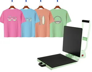 New type of heat press machines for t-shirt Big Open sublimation heat press machine 38x38cm with Pressure knob