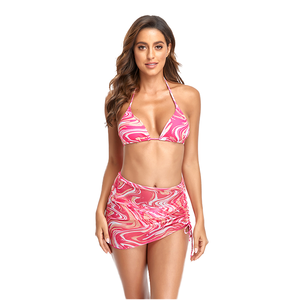 Frauen lustige Schädel Red Heart Print <span class=keywords><strong>Goth</strong></span> <span class=keywords><strong>Bikini</strong></span> Set Einzigartige Ernte OEM Custom Hersteller High Waist <span class=keywords><strong>Bikini</strong></span> - Product Image 4
