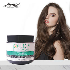 <span class=keywords><strong>Abania</strong></span> Etiqueta Privada de marca de aceite de argán de colágeno máscara del pelo bio tratamiento de queratina del cabello máscara - Product Image 1