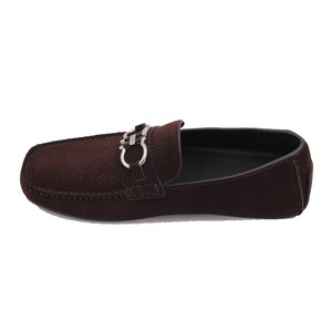Mocasines casuales con hebilla de metal para hombre, mocasines de cuero genuino, a la moda, nuevos - Product Image 4