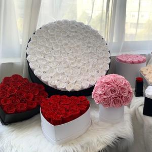 هدية عيد الأم من لوفباي، زهور أبدية بالجملة، زهور طبيعية محفوظة في صندوق لعيد الحب - Product Image 2
