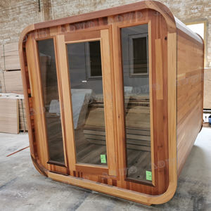 <span class=keywords><strong>Sauna</strong></span> sec et hammam extérieur rectangulaire, poêle <span class=keywords><strong>infrarouge</strong></span> en bois <span class=keywords><strong>de</strong></span> cèdre rouge, maison <span class=keywords><strong>de</strong></span> spa, baril <span class=keywords><strong>de</strong></span> <span class=keywords><strong>sauna</strong></span>, revêtement extérieur en aluminium - Product Image 5