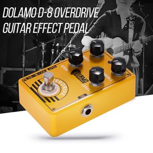 Usine en gros Dolamo guitare électrique pédale d'effets Distance retard de son surcharge Mini Type unique DC 9V True Bypass pédale - Product Image 3