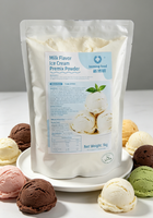 Poudre de crème glacée dure pour usage domestique et commercial, base de poudre pour gelato et boules de crème glacée DIY, plusieurs saveurs disponibles, support OEM