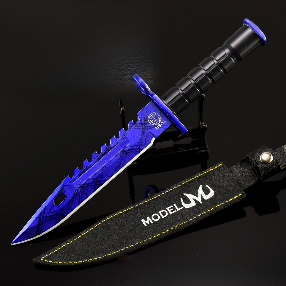 Counter Strike M9 серия из сплава нож кинжал игрушечное оружие ролевая Опора оружие ниша пользовательская модель мальчик подарок коллекция орнамент