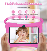 Tablette Android 7 pouces en gros pour enfants : Nouveauté pour l'apprentissage et le jeu des bébés et des jeunes enfants, avec processeur Allwinner et Wi-Fi intégré