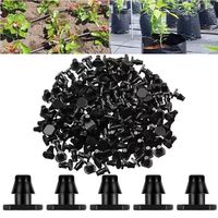 Bouchon d'extrémité 4,7 mm pour tube goutte-à-goutte, accessoire micro-pulvérisation pour jardin domestique, ferme et verger, bouchon d'arrêt d'eau pour micro-tuyau