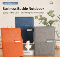 Carnet A5 personnalisé avec logo, couverture rigide en cuir PU bicolore, boucle magnétique en métal, 100 pages lignées, agenda d'affaires, journal, cadeau