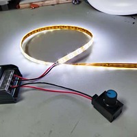 Mini bouton LED manuel gradateur basse tension 0-10V DC interrupteur de commande rotatif enfichable PWM gradation ROHS contrôleur de lumière certifié