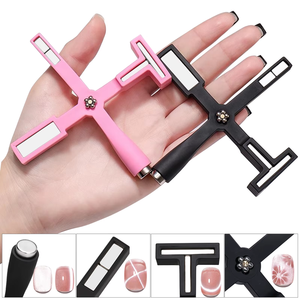 5 in 1 Cat Eye Magnet Stick Flower Nail Polish Magnetic <b>Tool</b> for Nail Art Design - Product Image 2