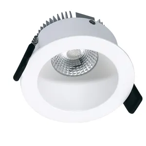 卸売ランプ調光可能LEDダウンライトIP44 COBダウンライト埋め込み式電球付き