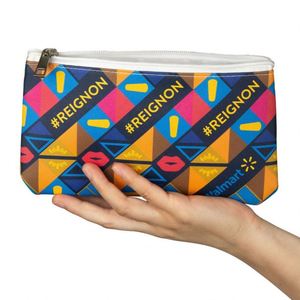 กระเป๋าเครื่องสำอางพีวีซีหนังพิมพ์โลโก้สีสันสดใส กระเป๋าใส่ของใช้ในห้องน้ำแฟชั่น สำหรับของขวัญส่งเสริมการขายและของขวัญทางธุรกิจ - Product Image 3