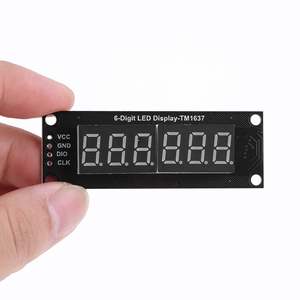 0.56" TM1637 6-Digit <strong>7</strong> <strong>Segments</strong> <strong>Digital</strong> Tube <strong>Clock</strong> Module Double Dots <strong>LED</strong> <strong>Display</strong> Screen Board - Product Image 5