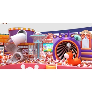 Solution clé en main de 520 m² pour centre commercial, centre de loisirs, structure de jeux intérieure, équipement de divertissement pour enfants, aire de jeux pour tout-petits FEC - Product Image 1