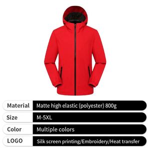 Chaquetas Impermeables Personalizadas para Hombre y Mujer, Cortavientos, con Capucha - Product Image 6