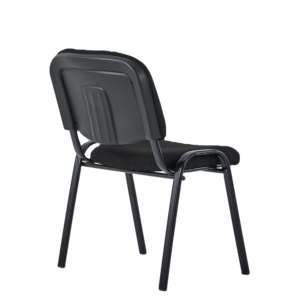 Groothandel Zwarte Goedkope <span class=keywords><strong>Reporter</strong></span> Stoel Zonder Armleuningen Stapelbare Bezoeker Stoel - Product Image 4