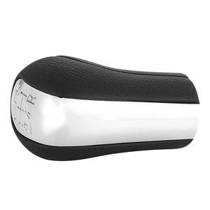 Pommeau de levier de vitesse en cuir noir pour Toyota RAV4 Corolla 5 6 vitesses, design ergonomique - Product Image 4