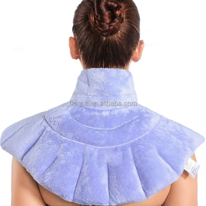 Almohadilla térmica para microondas para aliviar el dolor <span class=keywords><strong>de</strong></span> espalda, compresa térmica húmeda para microondas para espalda completa, estómago, cuello y hombros - Product Image 1