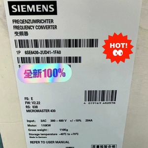 MICROMASTER Serie 430 6SE6430-2UD41-1FA0, PLC de 110 kW, 3AC380-480V - Product Image 1