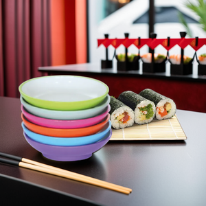 ชุดซูชิเมลามีน5นิ้วเป็นมิตรกับสิ่งแวดล้อมสำหรับใช้ในร้านอาหารถ้วยและอาหารจำนวนมากเป็นมิตรกับสิ่งแวดล้อม - Product Image 1