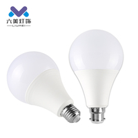 Ampoule LED en plastique d'intérieur de haute qualité 3W-22W B22/E27 certifiée CE RoHS AC85-265V